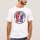 T-shirt Logo du patch de mission de Skylab 2 Vitruvian Man (Devant)