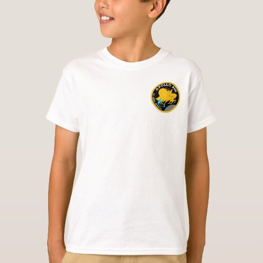 T-shirt Logo du patch de mission NASA Apollo 13 (Devant)