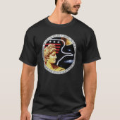 T-shirt Logo du patch de mission NASA Apollo 17 (Devant)
