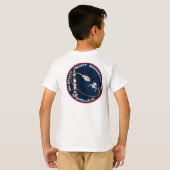 T-shirt Logo du patch de mission NASA Apollo 9 (Dos entier)