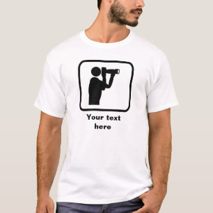 T-shirt Logo du photographe — Personnalisable