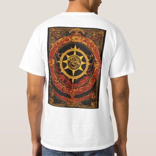 T-shirt logo du serpent Thulsa doom serpent (Dos)