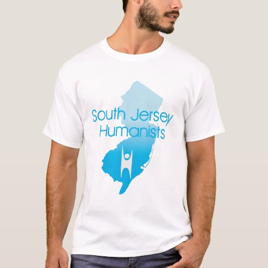 T-shirt Logo du sud d'humanistes du Jersey (Devant)