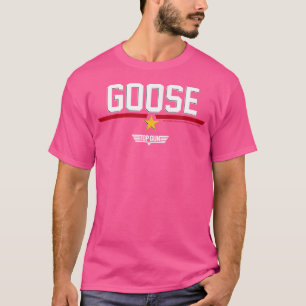 T-shirt Logo du texte de la ligne d'oie du pistolet supéri