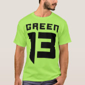 T-shirt Logo du vert 13 (vert) (Devant)
