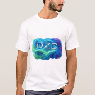 T-shirt Logo DZD des couleurs de torsion