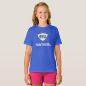 T-shirt Logo Eastern Illinois Panthers Shield & Wordmark (Devant entier)