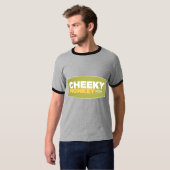T-shirt Logo effronté de singe (Devant entier)