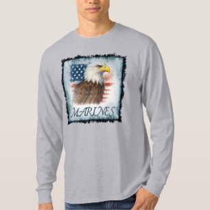 T-shirt Logo Emblème Vétéran Corps des Marines
