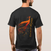 T-shirt Logo en hausse de personnel de Phoenix - fixe ! (Dos)