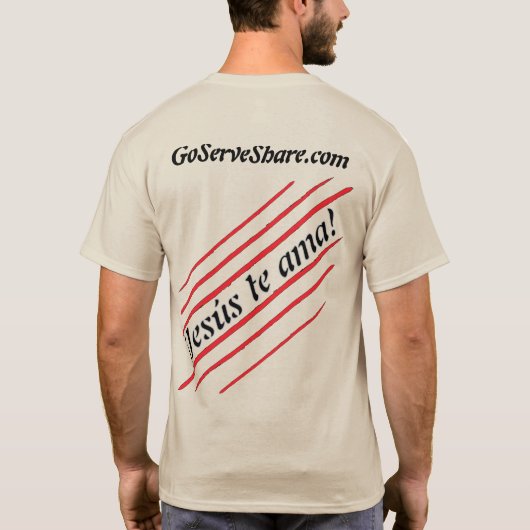 T-shirt Logo En/Sp : Classique (Dos)