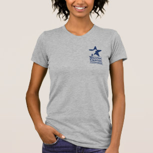 T-shirt Logo et site Web de base de marine