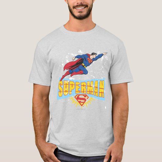 T-shirt Logo et vol Superman (Devant)