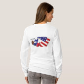 T-shirt Logo féminin TeXit Coin (Dos entier)