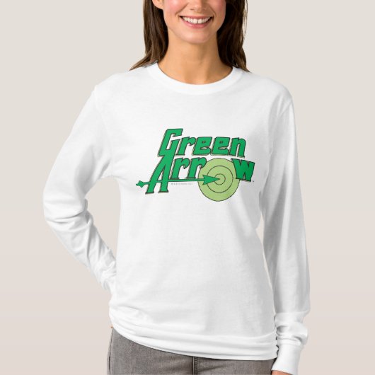 T-shirt Logo Flèche verte (Devant)