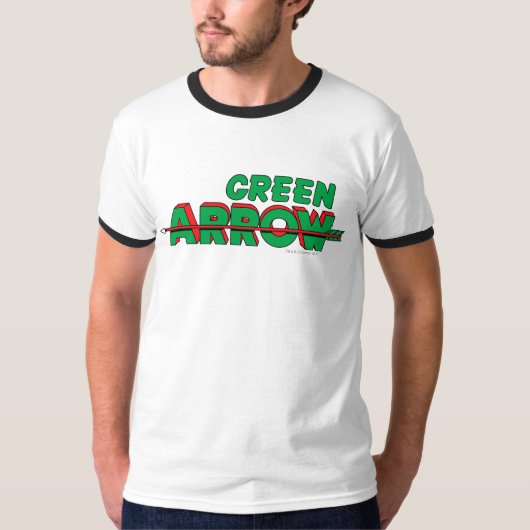 T-shirt Logo Flèche verte 2 (Devant)