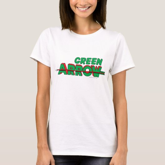 T-shirt Logo Flèche verte 2 (Devant)