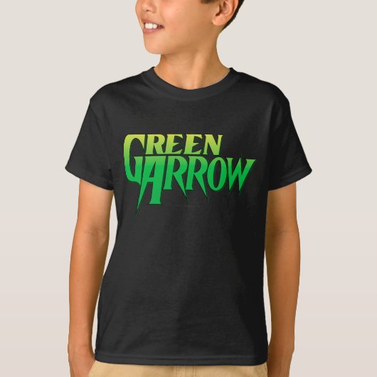 T-shirt Logo Flèche verte 3 (Devant)