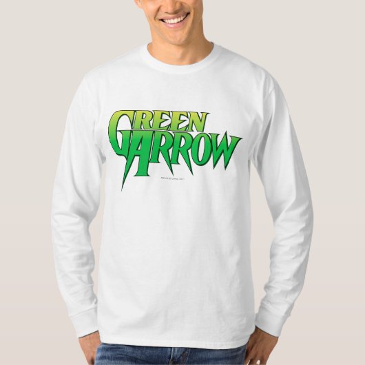 T-shirt Logo Flèche verte 3 (Devant)