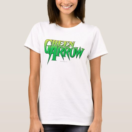 T-shirt Logo Flèche verte 3 (Devant)