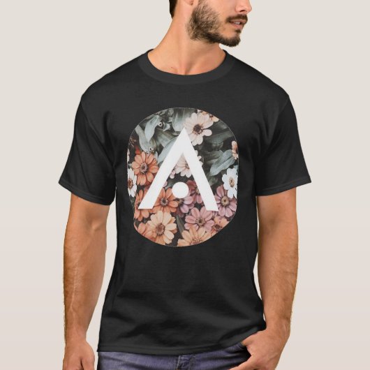 T-shirt Logo Fleur Aveda Classic TShir (Devant)