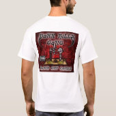 T-shirt Logo foncé d'album de la bande BOC de collines (Dos)