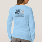 T-shirt Logo foncé longtemps gainé du poussin ver.1 de (Dos)