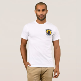 T-shirt Logo futé de poche de TIGE d'homme des cavernes de