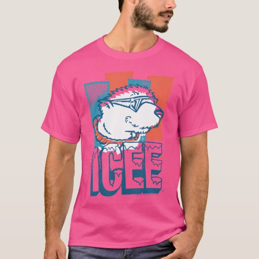 T-shirt Logo Glaçon d'Ours Icee (Devant)