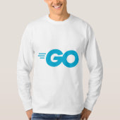 T-shirt Logo Golang (Go Programming Language) (Devant)