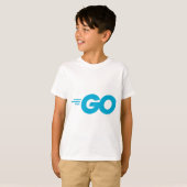 T-shirt Logo Golang (langage de programmation Go) (Devant entier)