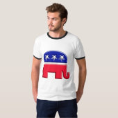 T-shirt Logo GOP Elephant (Devant entier)