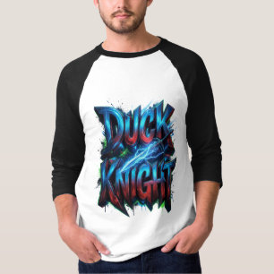 T-shirt Logo graffiti 3D Chevalier Canard Cyber