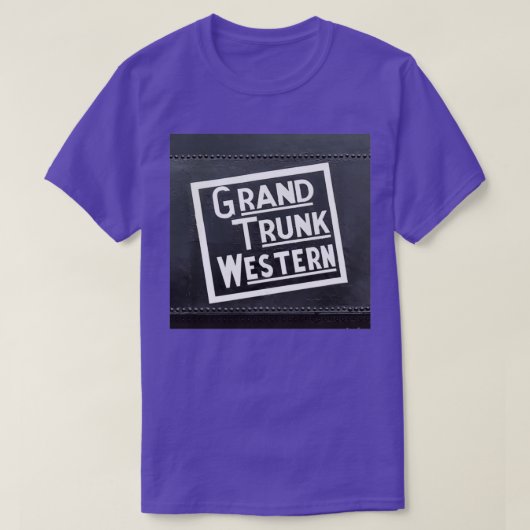 T-shirt Logo Grand Trunk Western (Design devant)