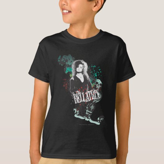 T-shirt Logo Graphique de Bellatrix Lestrange (Devant)