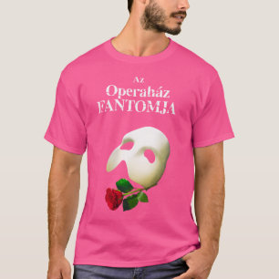 T-shirt Logo Hongrois "Phantom De L'Opéra" Officiel