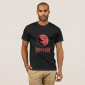 T-shirt Logo HORRON Blood Moon (Devant entier)