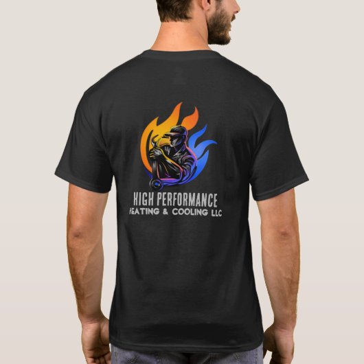 T-shirt Logo HVAC (Dos)
