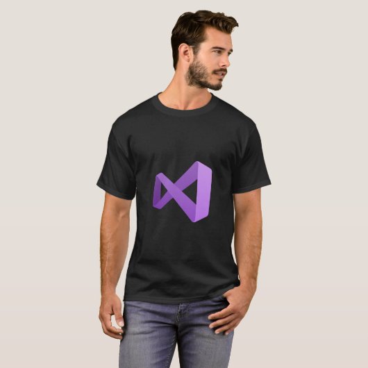 T-shirt Logo IDE Visual Studio Developer (Devant entier)