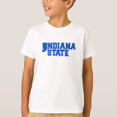 T-shirt Logo Indiana State (Devant)