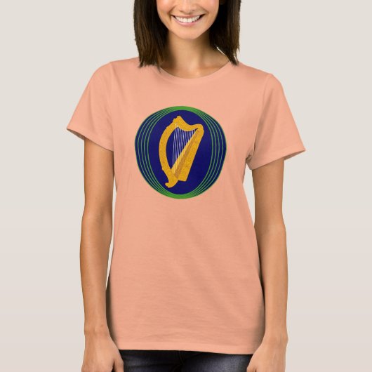 T-shirt Logo irlandais sur le blason (Devant)