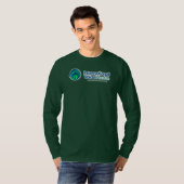 T-shirt Logo IVH Long Sleeve Tee - Forêt (Devant entier)