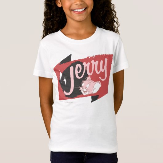 T-Shirt Logo Jerry Red et Black (Devant)