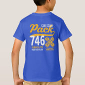 T-shirt Logo jeunesse et chemise arrière (Dos)