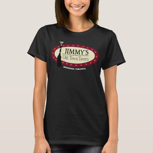 T-shirt Logo JOTT noir de base pour femmes (Devant)