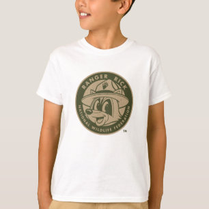T-shirt Logo kaki de Rick de garde forestière de Rick d