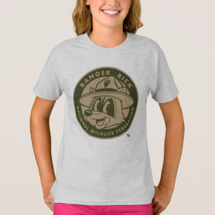 T-shirt Logo kaki de Rick de garde forestière de Rick d