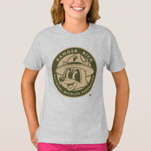 T-shirt Logo kaki de Rick de garde forestière de Rick de