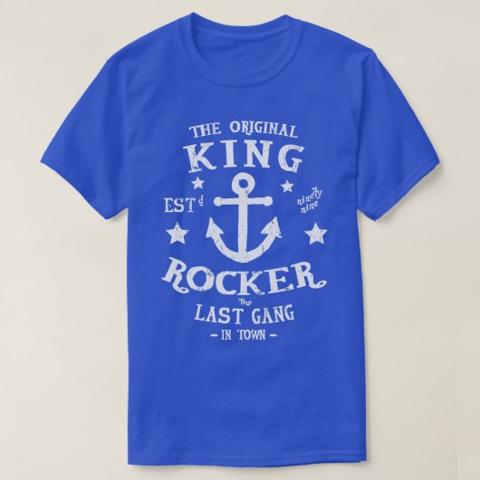 T-shirt Logo Kingrocker original (Design devant)