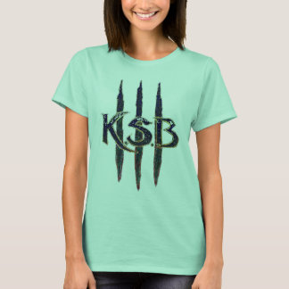 T-shirt Logo KSB Blue Grunge